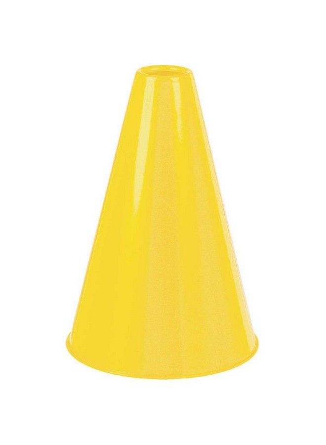 Amscan Yellow Megaphones Party Accessory 6 Ct. - Image 1