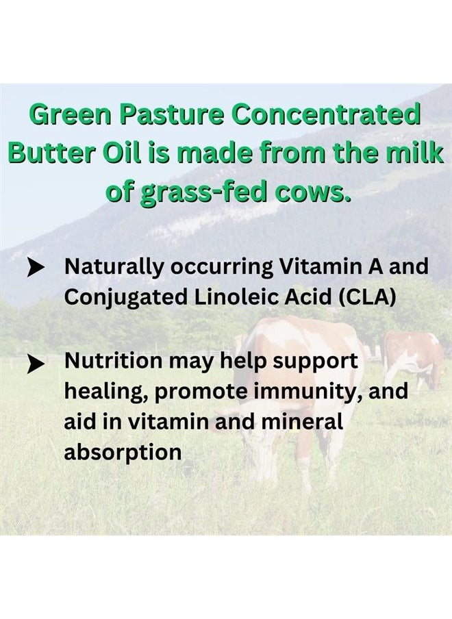 Green Pasture - Butter Oil/Fermented Cod Liver Oil Blended Gel - 6.4 oz.- Vitamin A & D- EPA - DHA - Omega Fatty Acids (Chocolate) - Image 1