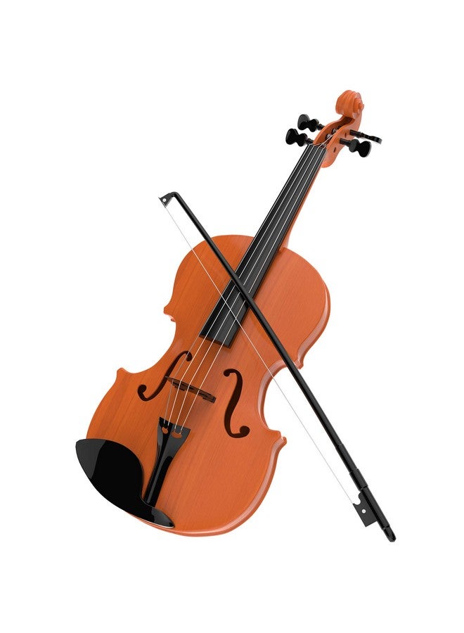 Hey! Play! Kid’s Toy Violin with 4 Adjustable Strings and Bow - Musical Sounds- Realistic-Looking Instrument for Learning Classical Music - Image 1