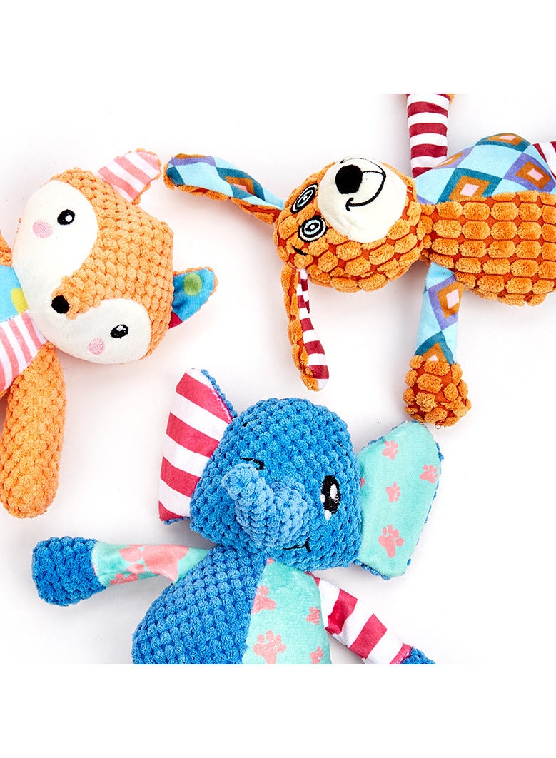 Generic Pet Plush Toy with Squeak for Cats and Dogs, Dumbo Appearance Resistant to Biting  - Image 2