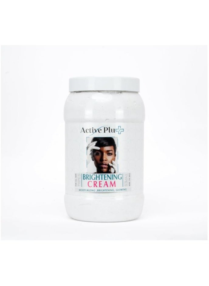 ACTIVE PLU+ Brightening Cream – 2kg | Spa-Grade Moroccan Whitening & Moisturizing Cream for Face & Body - Image 2
