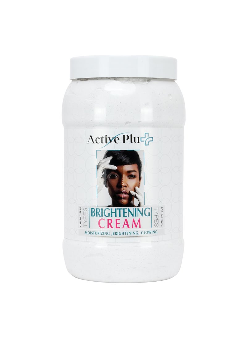 ACTIVE PLU+ Brightening Cream – 2kg | Spa-Grade Moroccan Whitening & Moisturizing Cream for Face & Body - Image 1