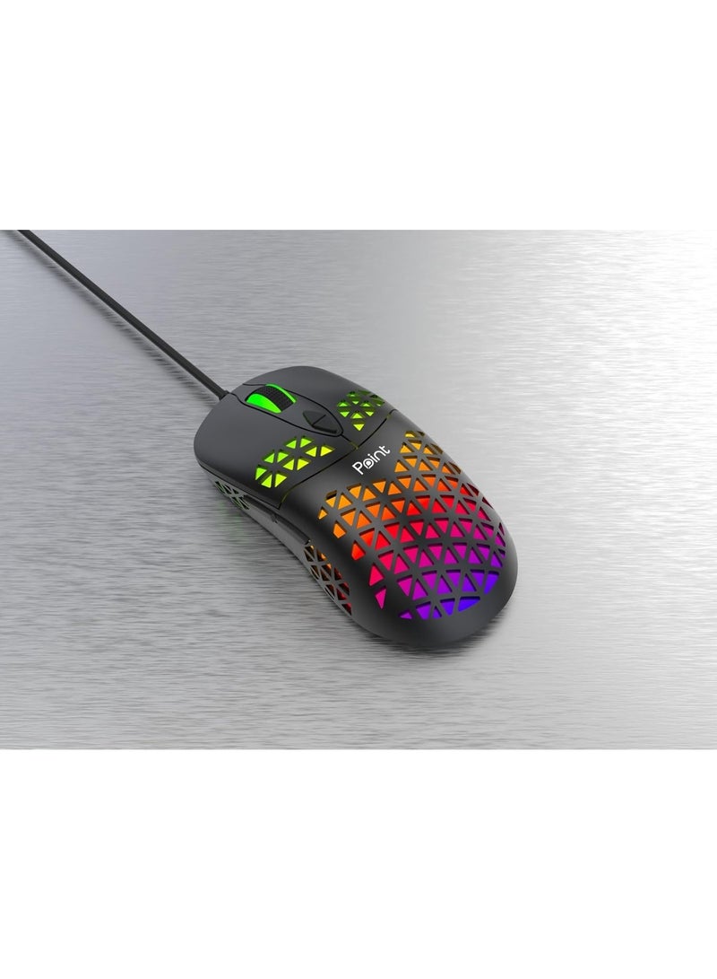 Point PT-216 7D Gaming Mouse with LED Lighting - Image 1