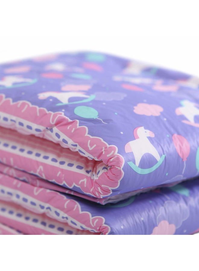 Littleforbig Printed Adult Brief Diapers 10 Pieces - Little Fantasy (Large 36"-46") - Image 4