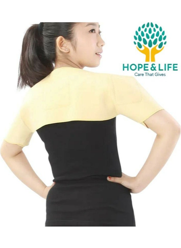 Hope And Life Brace For Relief Of Neck, Back, Frozen Shoulder And Tendonitis - 70*20cm - For Men And Women  - Image 1