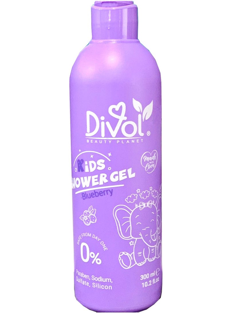 Divol Divol Kids Shower Gel Blueberry  300 ML 