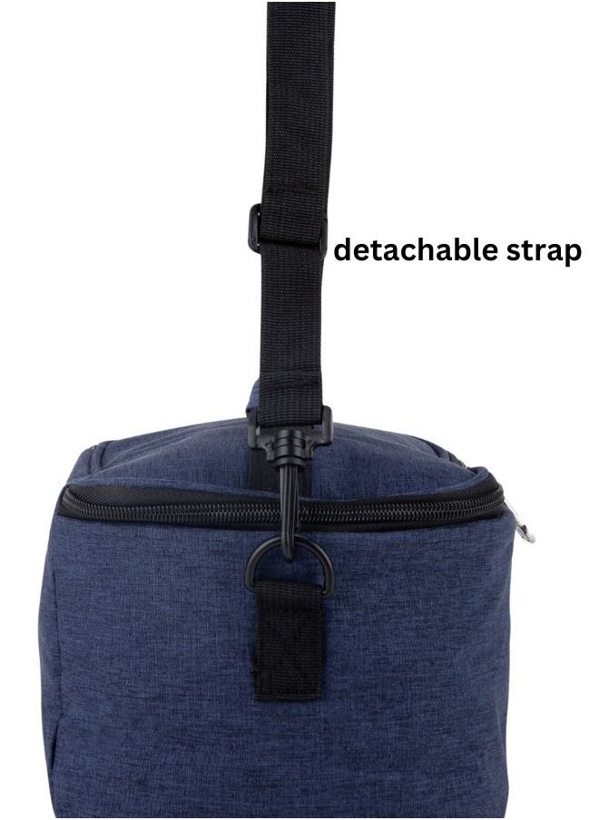 Insulated and Waterproof Lunch bag with Adjustable Shoulder Strap