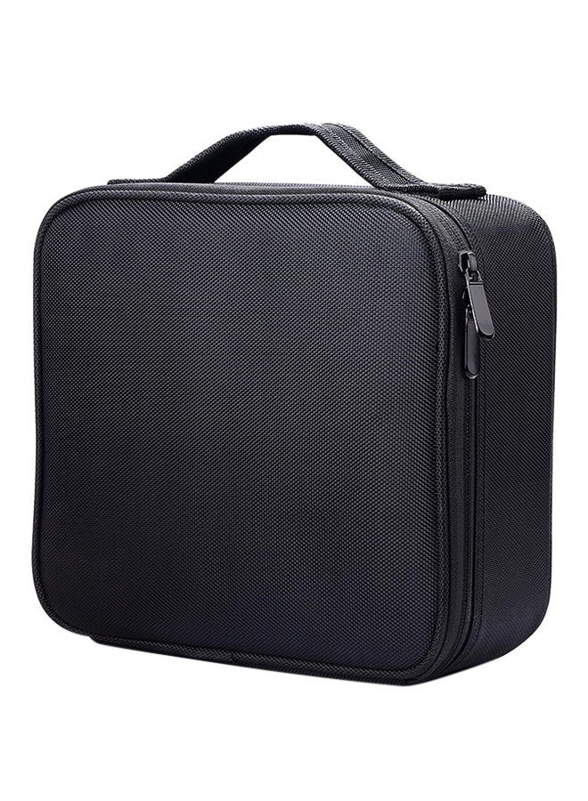 TGGT Makeup Brushes And Cosmetics Travel Organizers Black - Image 3