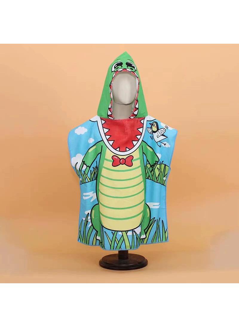 Y&D 60*120cm Printed Quick Drying Hooded Soft Bath Towel - Image 1