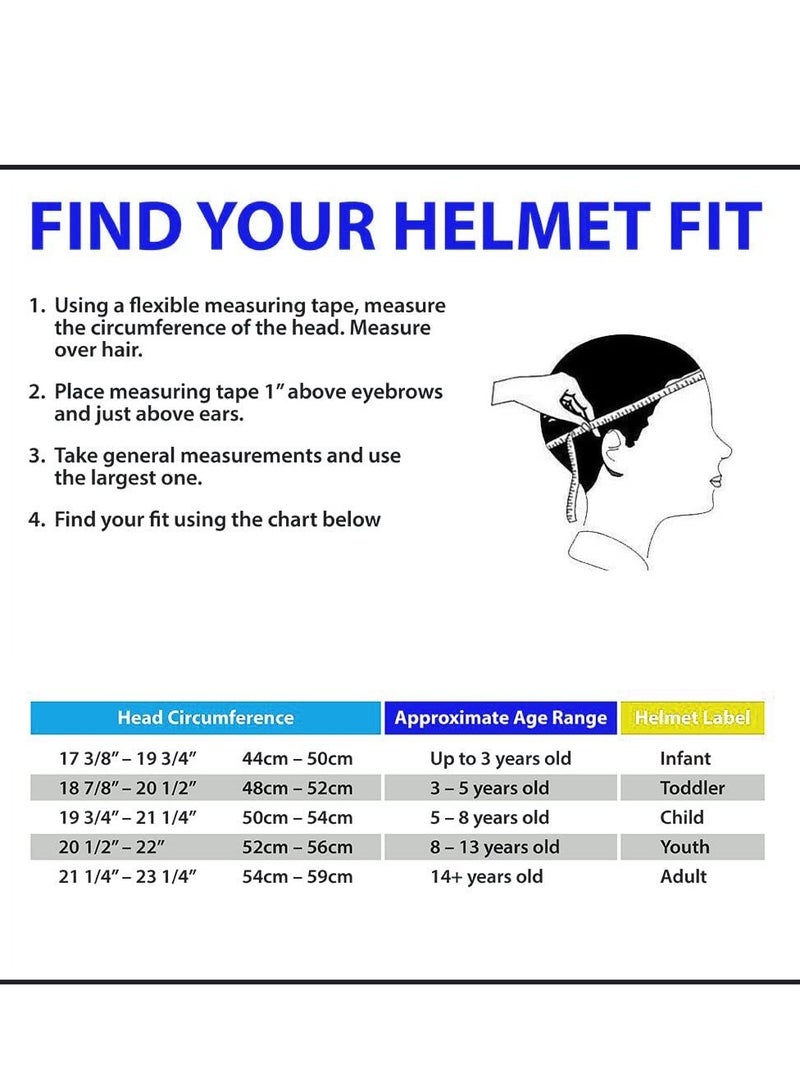 Generic Blue Comic Cartoon Children Full Face Safety Helmet Lightweight and Breathable Helmet  - Image 4