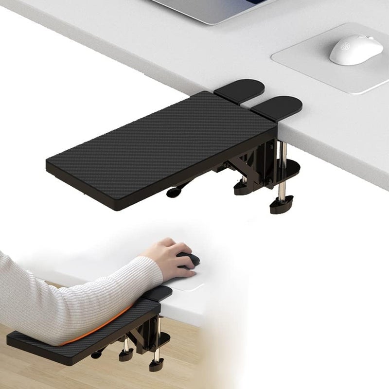 Computer Arm Support Bracket - Ergonomic Wrist Rest for Office Desks - Image 1