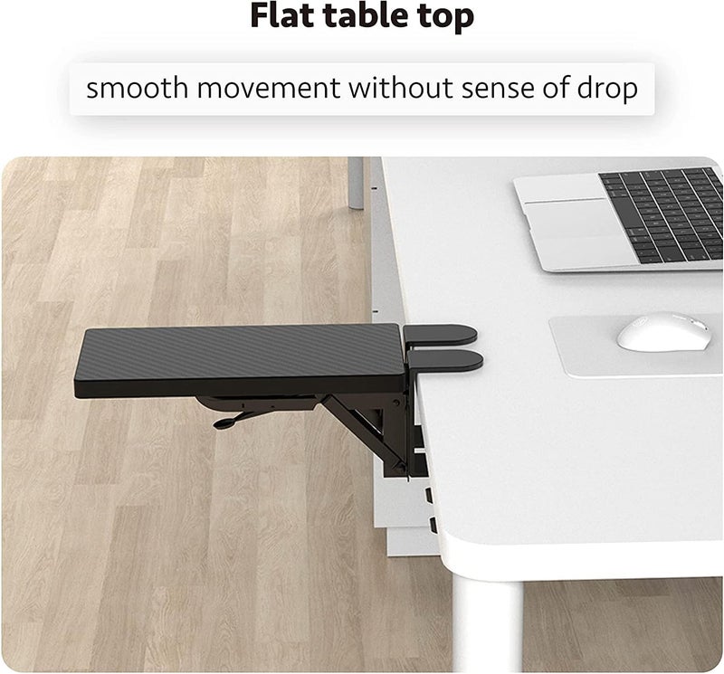 Computer Arm Support Bracket - Ergonomic Wrist Rest for Office Desks - Image 2
