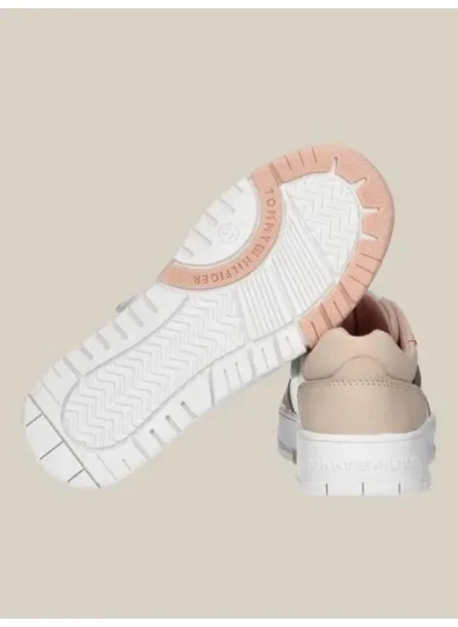 تومي هيلفيغر Youth Low Top Lace Up Sneakers