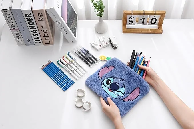 بيراميد Pyramid Disney Lilo & Stitch (Stitch) Flat Plush Pencil Case