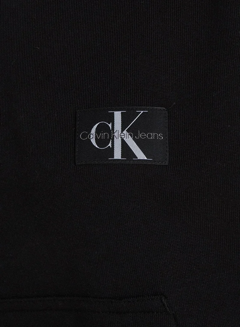 Calvin Klein Jeans Logo Knitted Hoodie