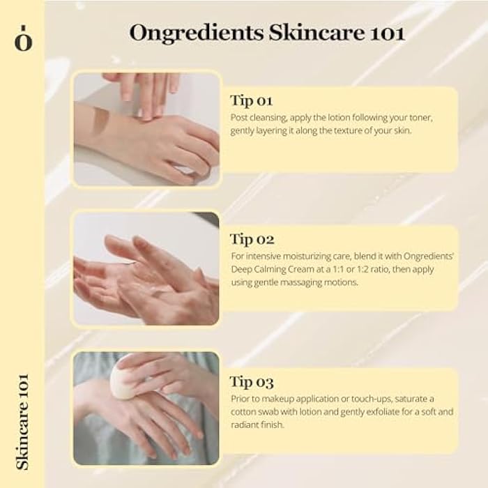 ONGREDIENTS Skin Barrier Calming Lotion | Lightweight Moisturizer for Dry, Sensitive Skin | Centella, 9-Peptide Complex, Glucose, Soothing, Calming, Hydrating | Vegan, Korean Skin Care (2.70 fl Oz) - Image 4
