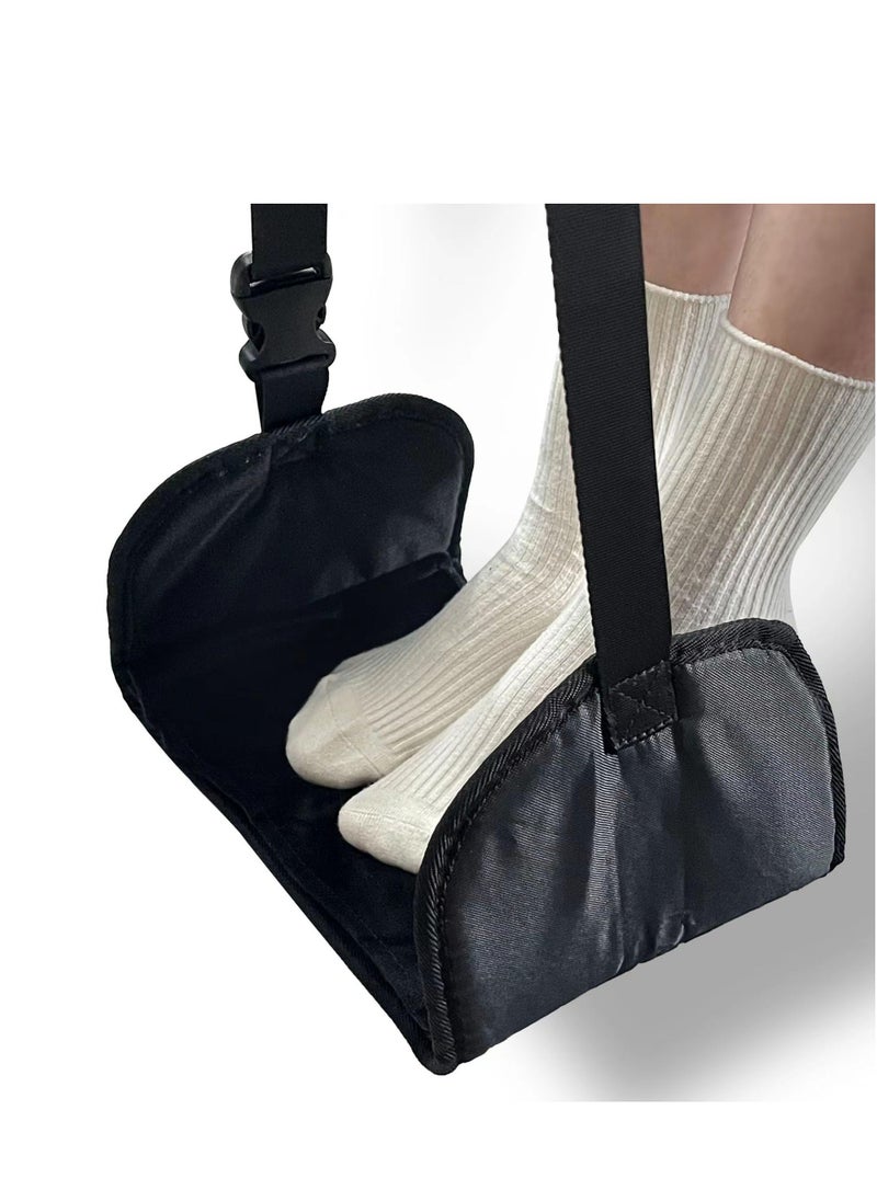 Generic Airplane Foot Rest, Upgrade Airplane Hammock for Adults and Kids,Foot Rest for Airplane Travel,Train,Office and Home Improve Swelling and Soreness.  - Image 1