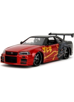 Jada Godzilla vs. Destoroyah 2002 Nissan Skyline GT-R (R34) Diecast Model Car - pzsku/Z8E7A4C5C6EE48248C1C2Z/45/_/1737464072/9710bb62-10e7-41e9-be5e-505b93ed768e