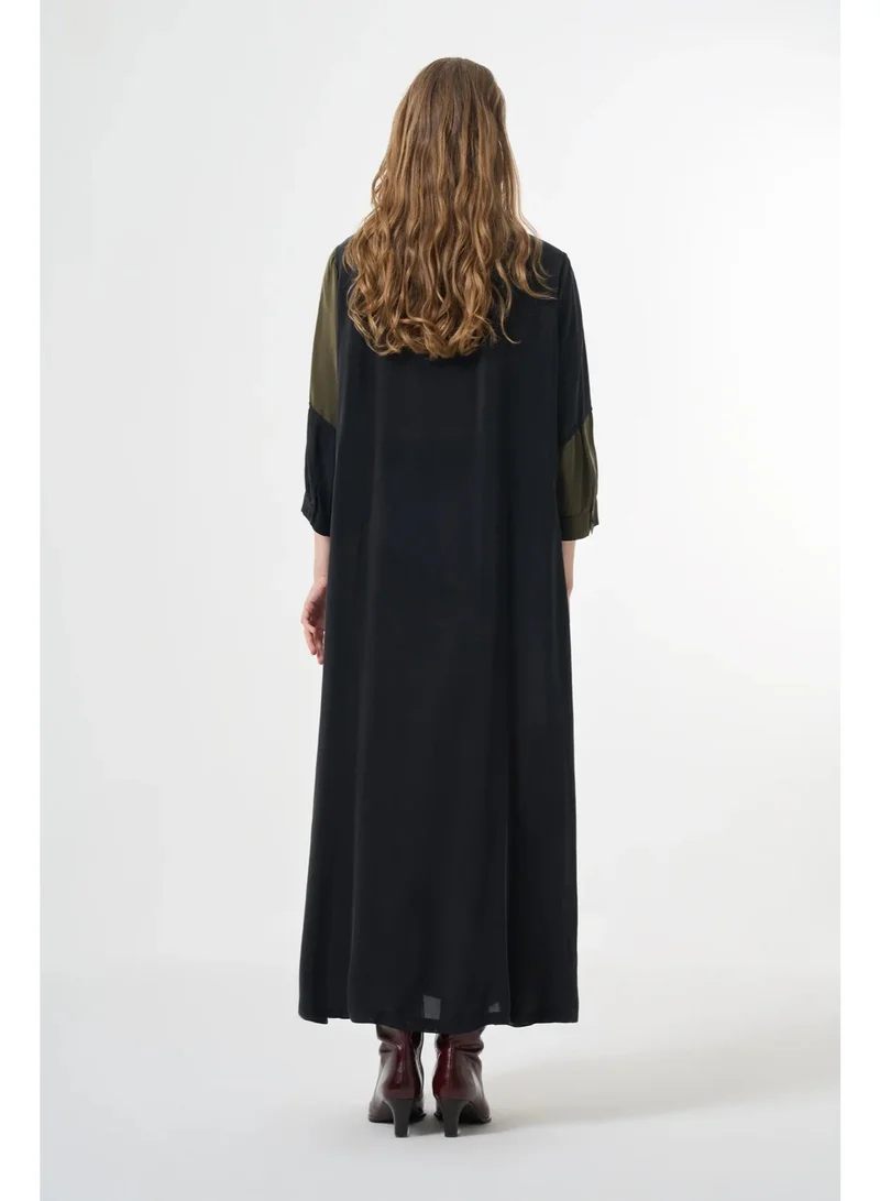 MissWhence  Asymatric plus size dress - Green for Women | Best Price UAE