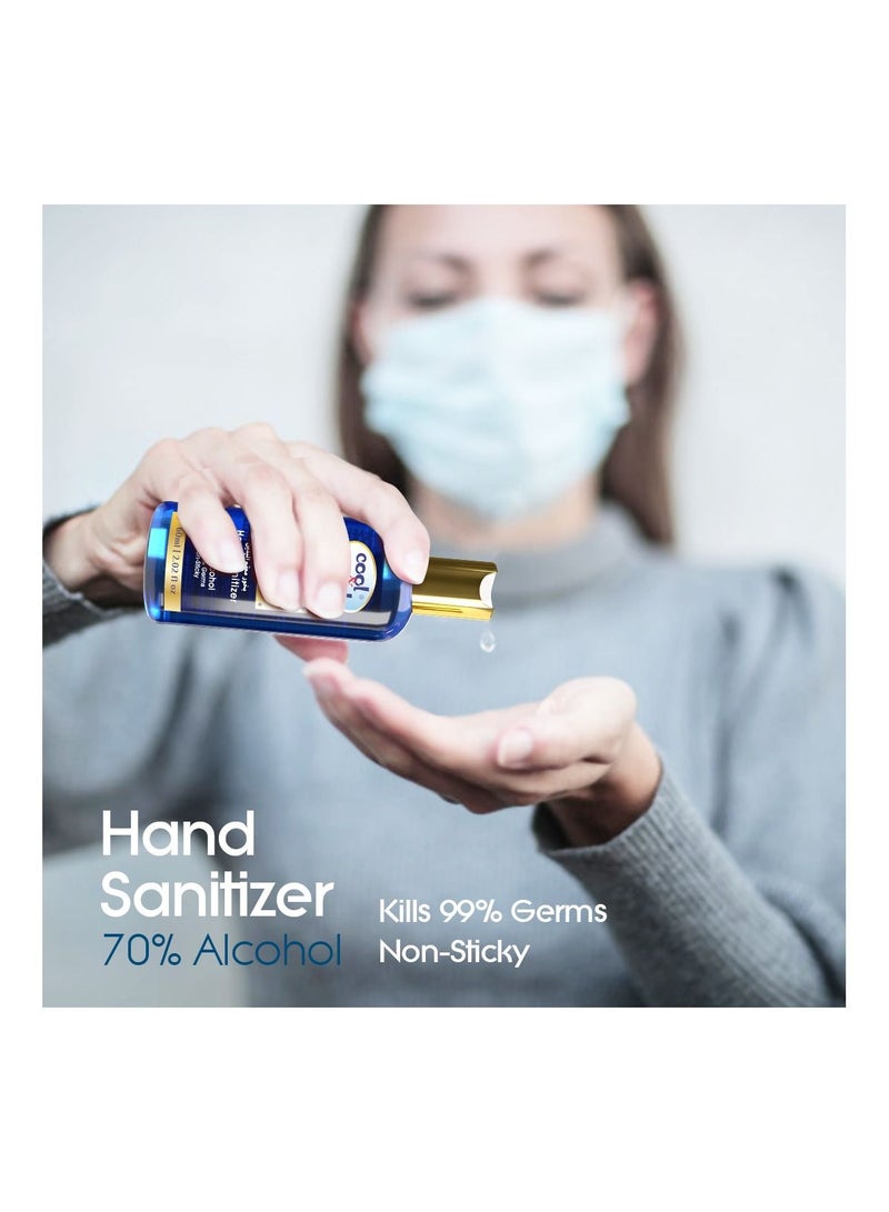 كول اند كول بخور معقم لليدين من كول اند كول - 60 مل | تركيبة مضادة للبكتيريا مع عطر البخور الغني | تنظيف وتحديث فوري | صديق للبشرة ومناسب للسف - Image 4