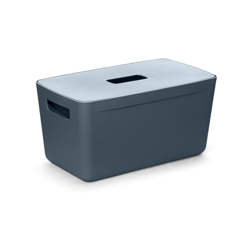 INABOX 8L Plastic Storage Box with Lid – Blue, Durable COPP+HOMO PP, Designed in Australia - Image 3