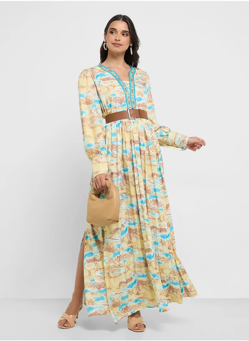ELLA Floral Print Dress