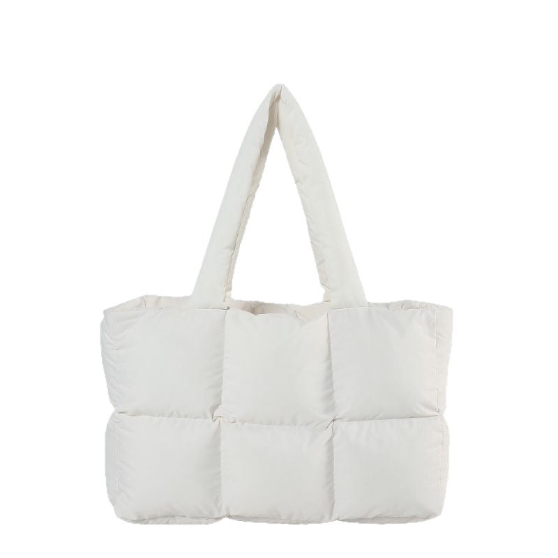 Large Capacity Soft Puff Tote Bag - Image 2