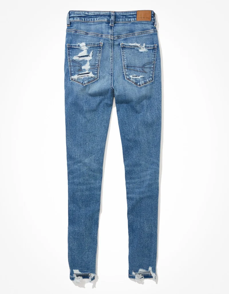 American Eagle AE Ne(x)t Level Ripped High V-Rise Jegging