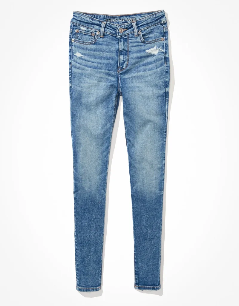 American Eagle AE Ne(x)t Level Ripped High V-Rise Jegging