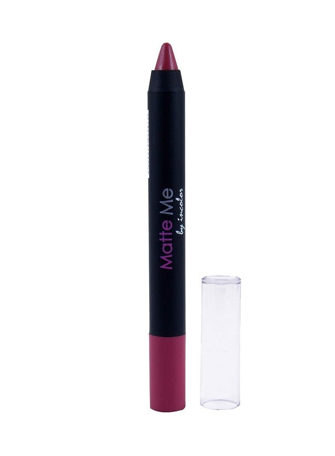 INCOLOR Matte Me Crayon Lipstick, Long Lasting, Waterproof & Smooth Texture Pencil Lipstick For Girl and Women, 2.3g Shade No.1 - Image 5