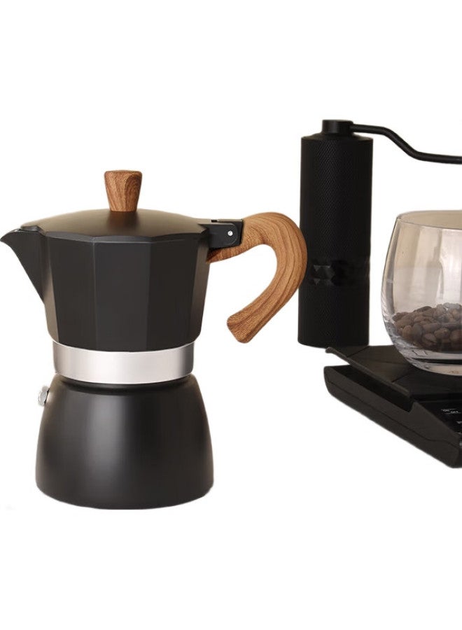 Cliton Moka Pot Household Single Valve Hand Drip Coffee Pot Eight-Angle European Outdoor Camping Italian Coffee Machine Espresso Drip Filter Pot - Image 3