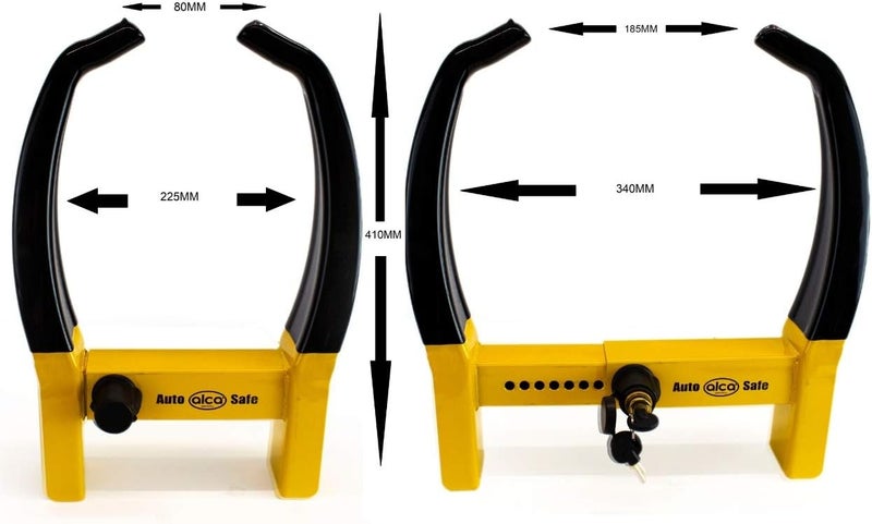 alca Germany Heavy Duty Wheel Clamp Power Block XL for Cars and Trailers - Image 5