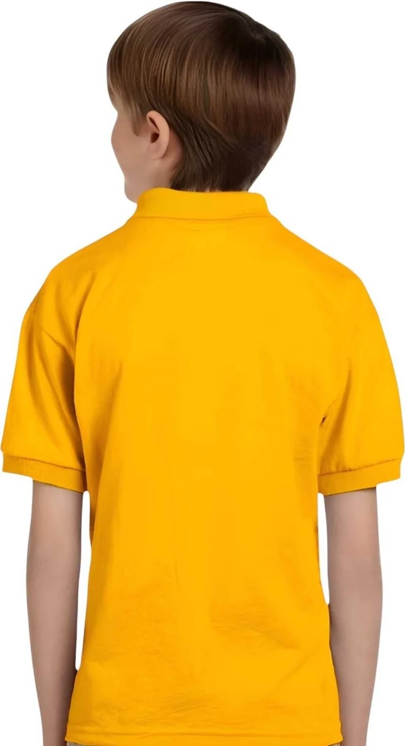 Tezzgelsin 3-Piece Boys Cotton Polo Collar T-Shirt Daily and School Uniform School T-Shirt