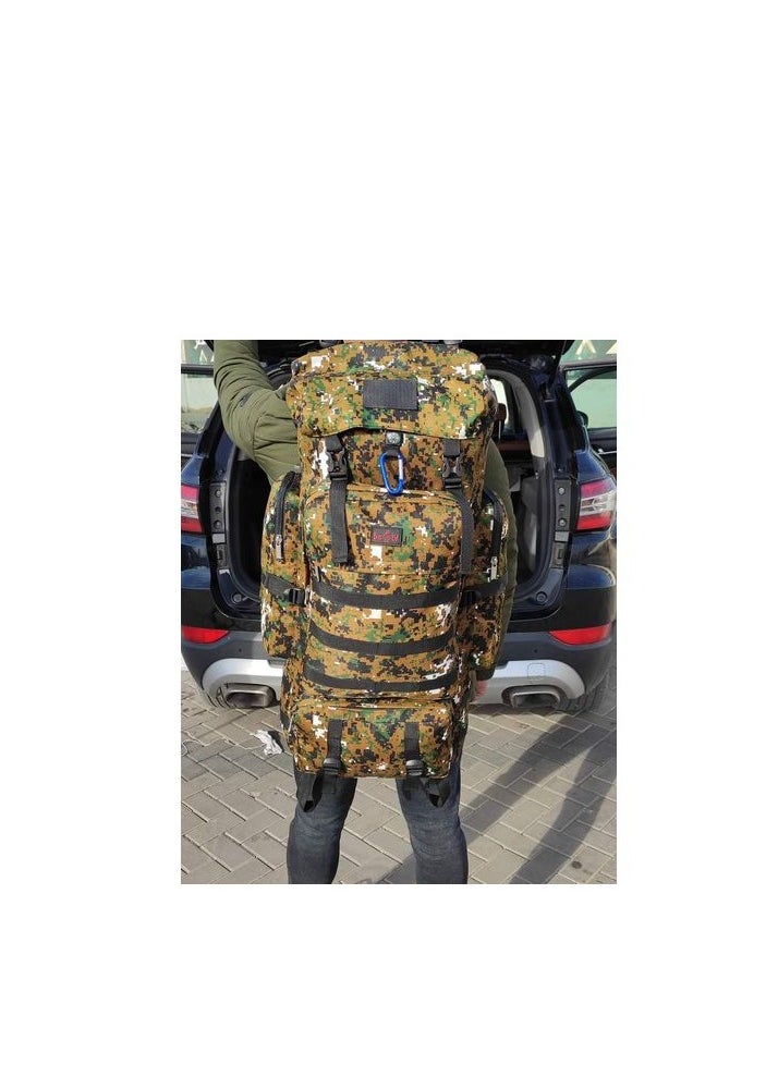 Hanady - Travel Backpack: Comfort and style combine functionality and style perfect for your adventures and camping Adjustable and water resistant 30kg capacity - practical and comfortable design for all your adventures - Image 1