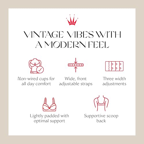 Triumph Doreen Wireless Bra for Women - Classic Full-Cup Support for Everyday Wear - Skin, 46DD - Image 5