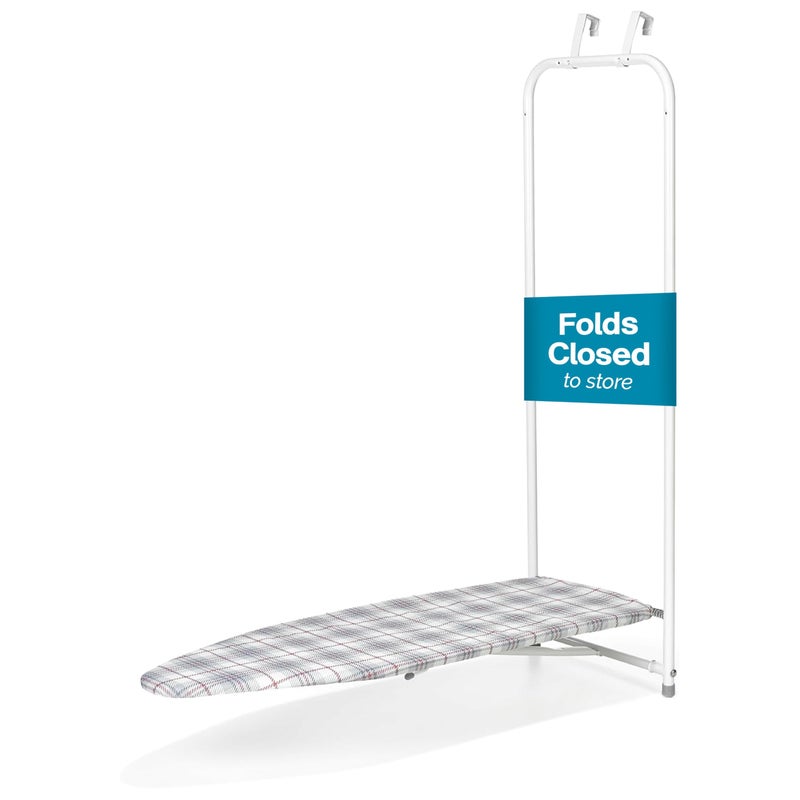 Polder OverTheDoor Hanging Ironing Board Includes Cover and Pad