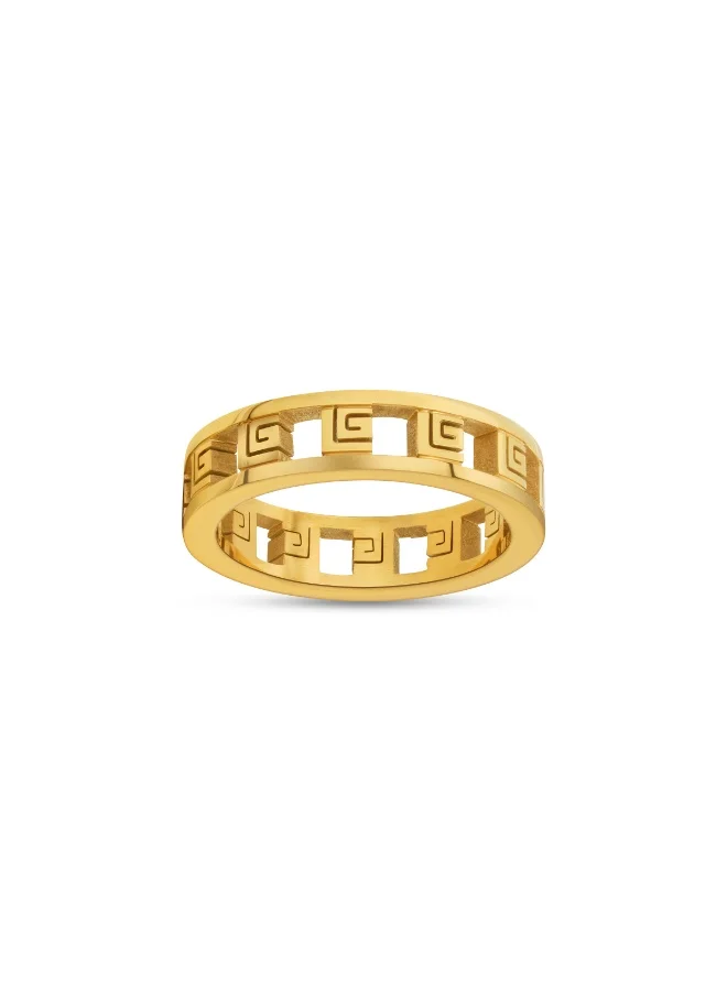 Guy Laroche Guy Laroche Audrey Gold Plated Finger Ring for Women 52 mm