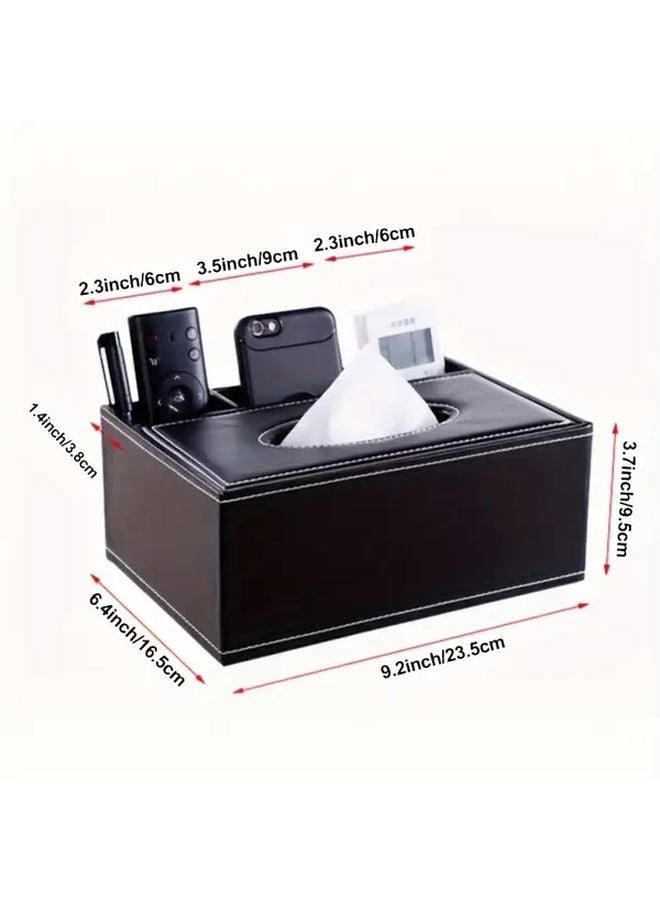 Black Cats Eye Tissue Box Holder Vintage Storage Organizer Decorative Home Accessory - Image 4