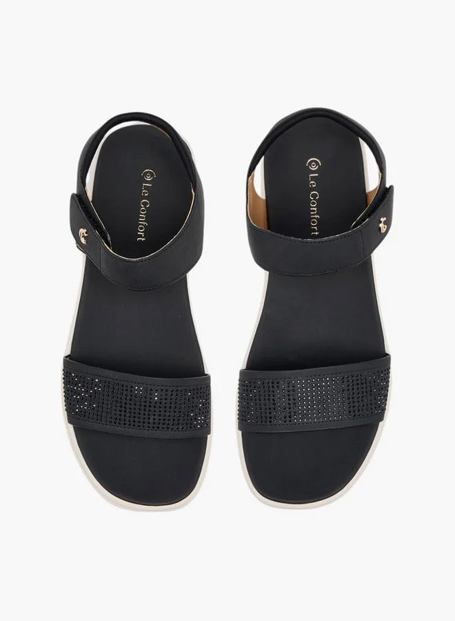 لو كونفورت صندل نسائي مزخرف