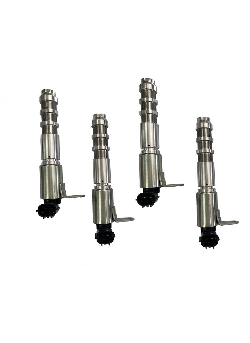 SCHNORKEL Engine Variable Valve Timing (VVT) Solenoid Compatible with 04-16 Enclave LaCrosse ATS CTS SRX STS XTS Camaro Equinox Impala Limited Malibu Traverse Acadia Terrain G6 G8 Intake Exhaust Pack of 4  - Image 1