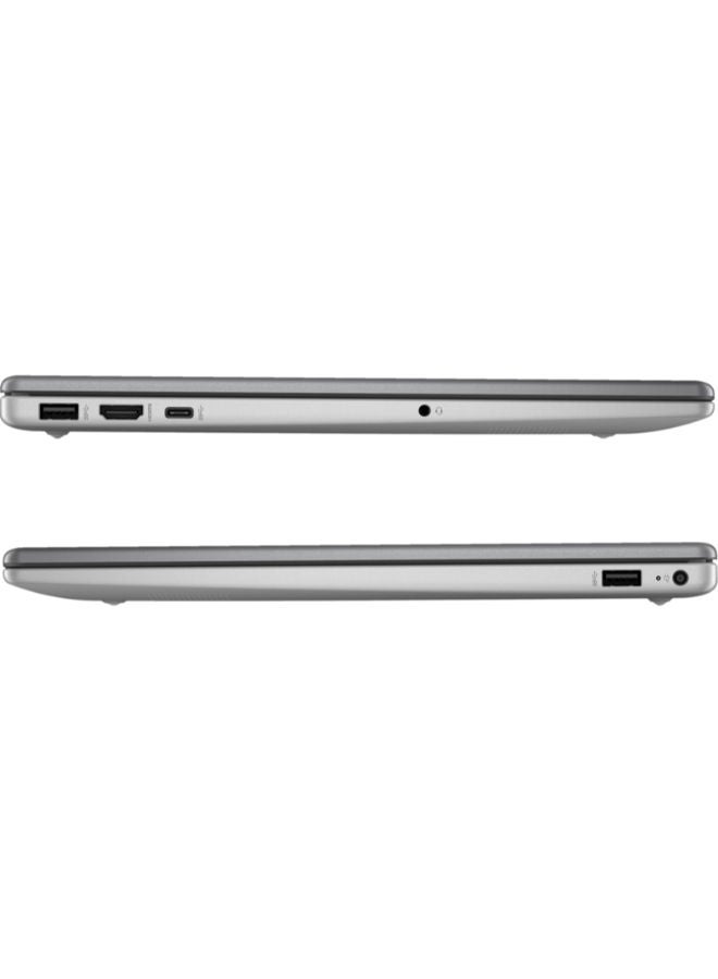 HP لابتوب جى 10 250 بشاشة عرض عالية الدقة مقاس 15.6 بوصة، ومعالج كور i7-1355U، وذاكرة وصول عشوائي رام سعة 16 جيجابايت، ومحرك اس اس دي سعة 512 جيجابايت، وبطاقة رسومات انتل ايريس اكس اي، بدون ويندوز الإنجليزية/العربية فضي توربو - Image 5