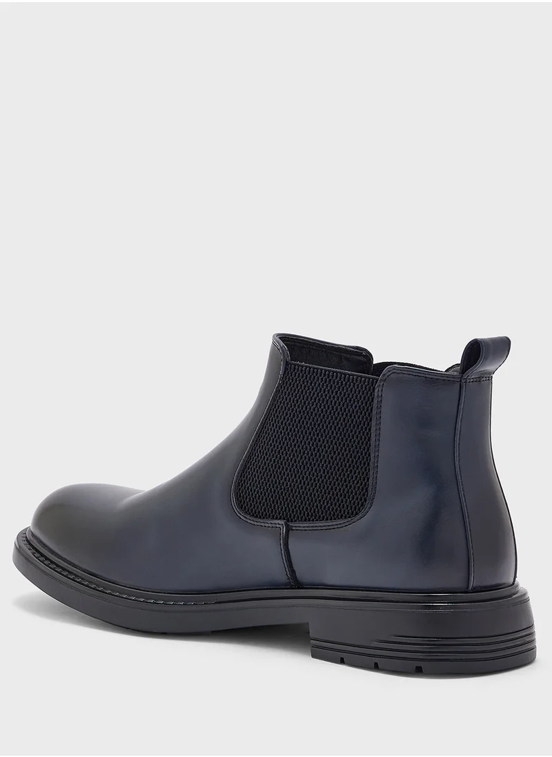 روبرت وود Classic Formal Chelsea Boots