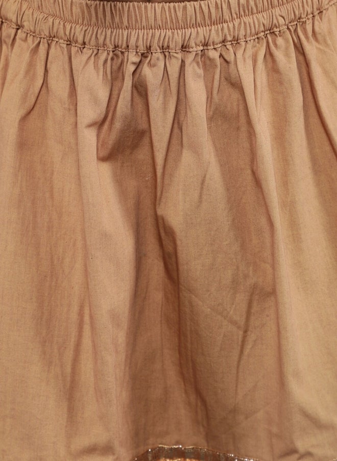 أيه كيه إس بيج ووردي مطرز لنجا تشولي للبنات - Image 3