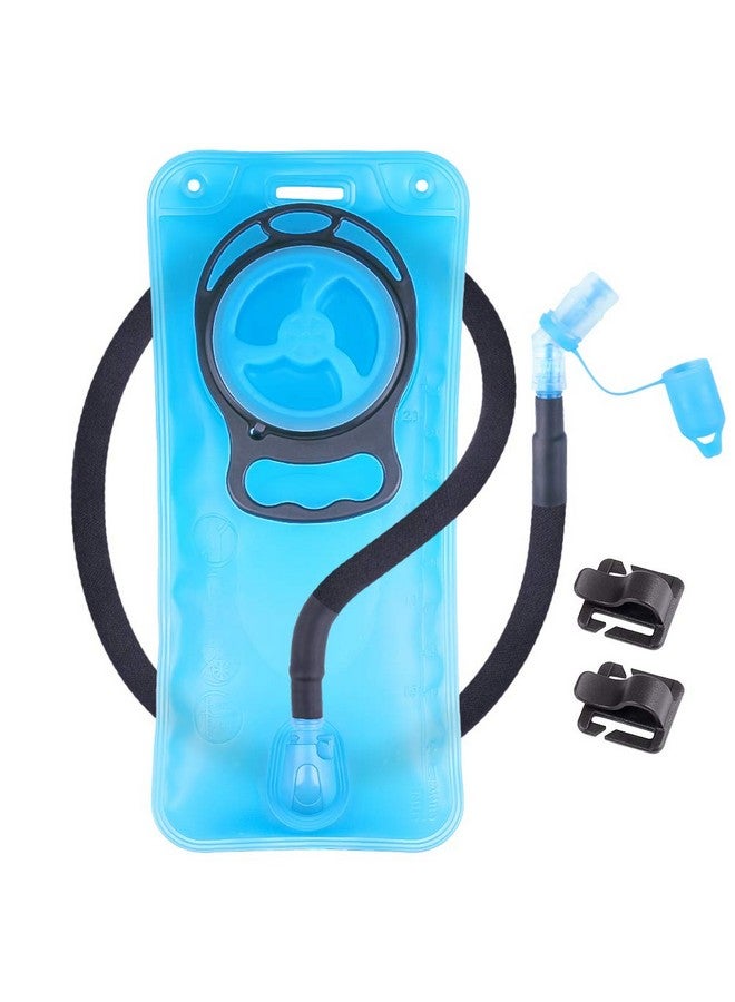 LANNEY 2L Hydration Bladder 2 Liter 70oz Water Bladder Reservoir Leak Proof Water Storage Bladder Bag with Insulated Tube, Hydration Pack Bladder Replacement for Backpacks Hiking Camping Running Biking - Image 1