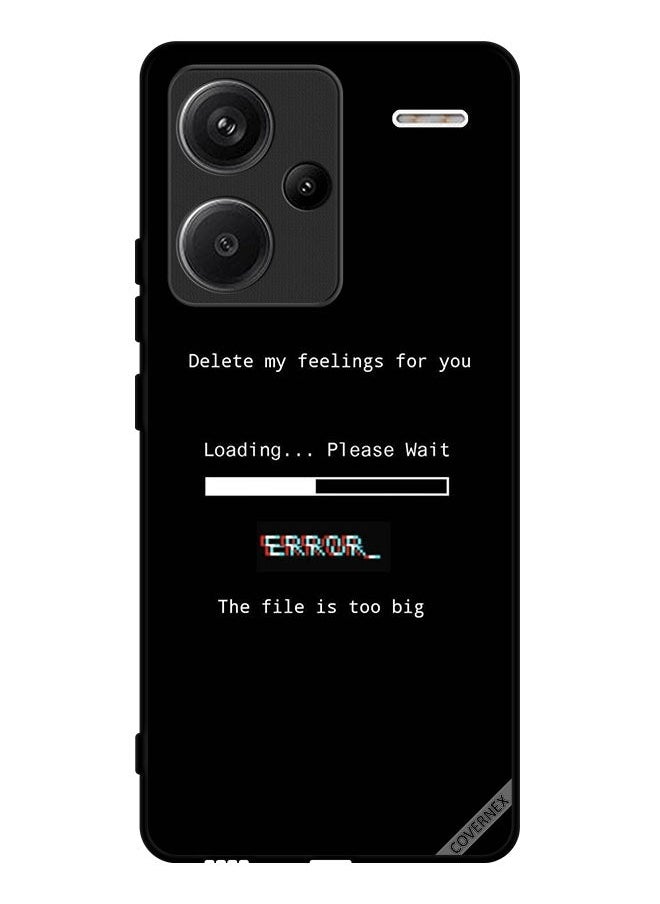 Covernex Protective Case Cover For Xiaomi Redmi Note 13 Pro Plus Delete My Feelings For You Wallpaper  - Image 1