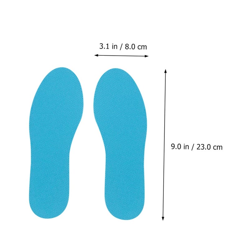 2 Pairs Breathable Cuttable Insoles For Kids Foot Training Sizes 26 36 - Image 3