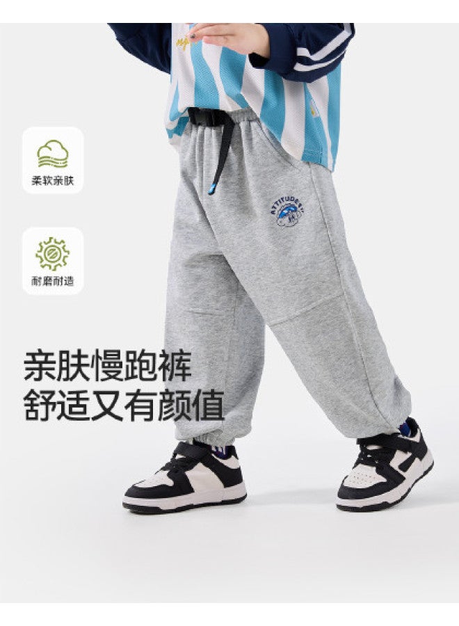 Doodle Home kids' Pants - Trendy Autumn Boys' Joggers, Girls' Sport Pants, Baby Casual Trousers - Image 1