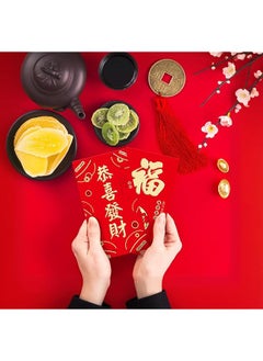 erorex 36 Pcs Red Envelopes Invitations Deal For Weddings Birthdays Festive Greetings  - Image 4