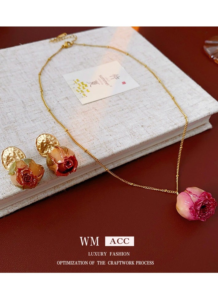 Mark Fairwhale New Eternal Flower Rose Necklace  - Image 2
