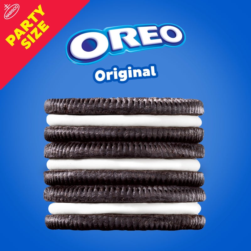 OREO Chocolate Sandwich Cookies, Party Size, Christmas Cookies, 24.16 oz - Image 2
